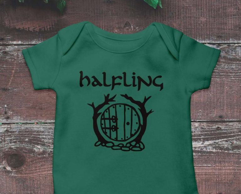 Halfling Onesies® Brand Baby Bodysuit - Image 2