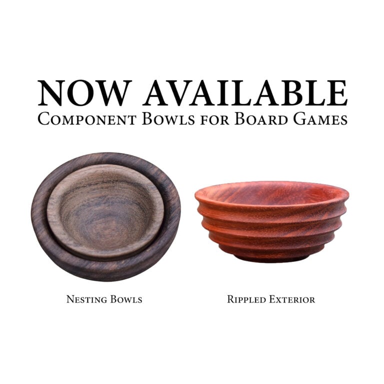 Nested Bowls with a Rippled Exterior