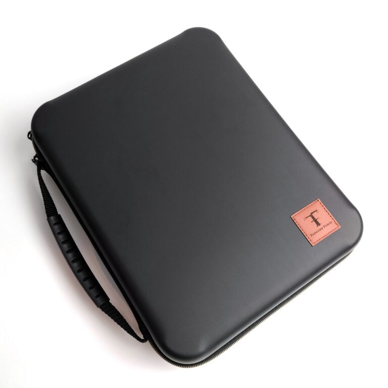 Binder Case Leather Shell and Carrying Handle