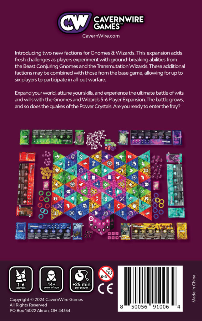 Back of the 5-6 player expansion box