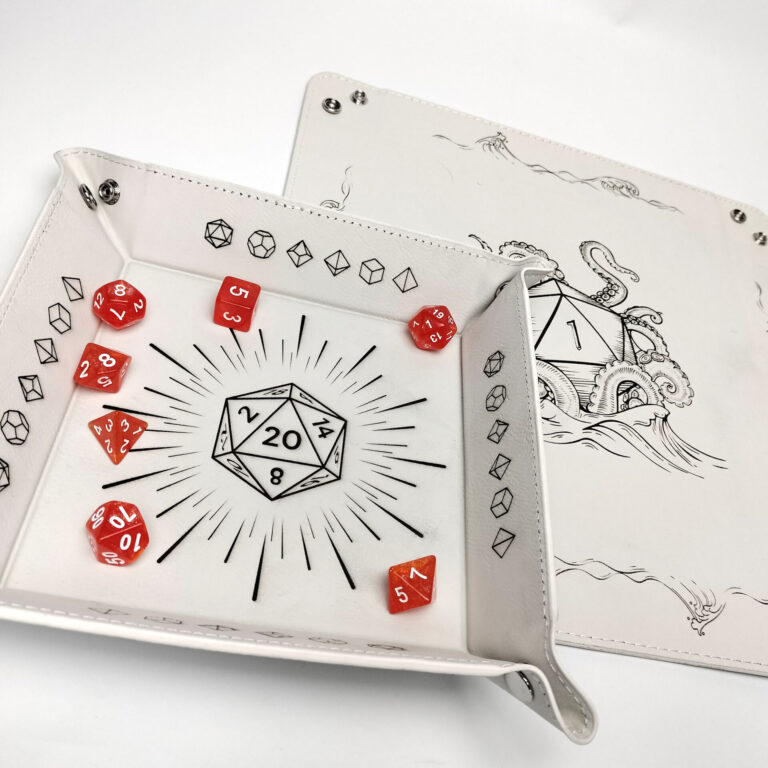 Shinning D20 white tray