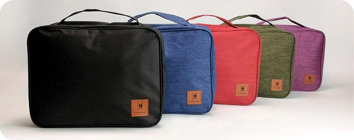 Keep Color Options: black, navy, red, green, and purple