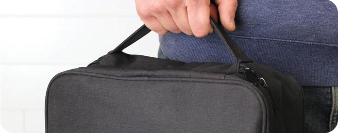 Carrying Keep by the handle