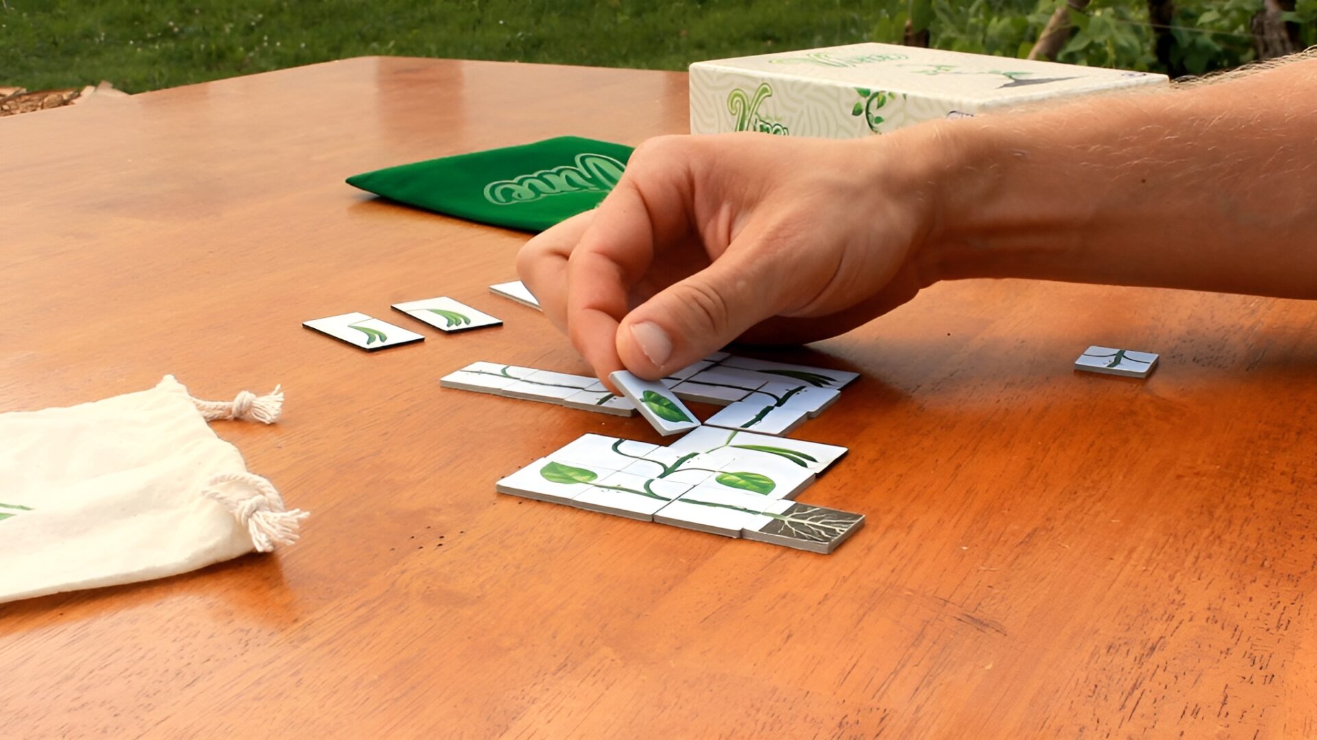 In Game Vine Tile Placement