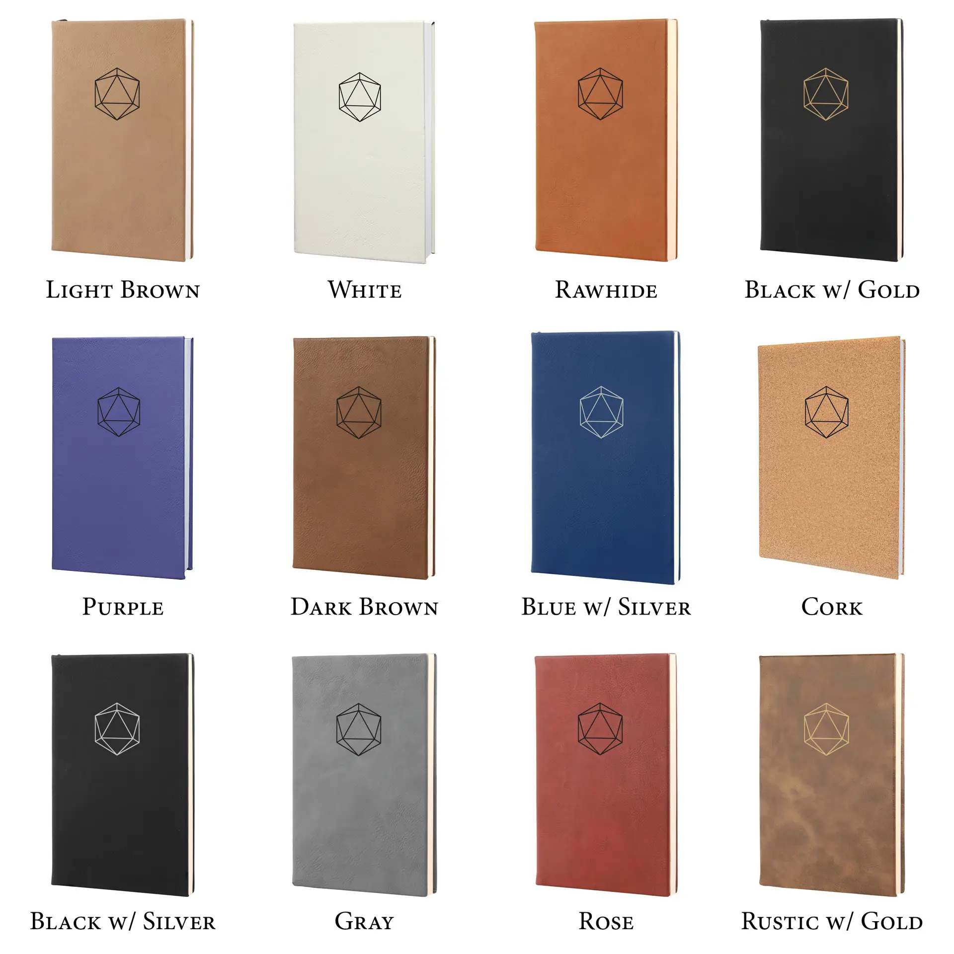 Vegan Leather Journal - 8.25 x 5.5 in - Image 3